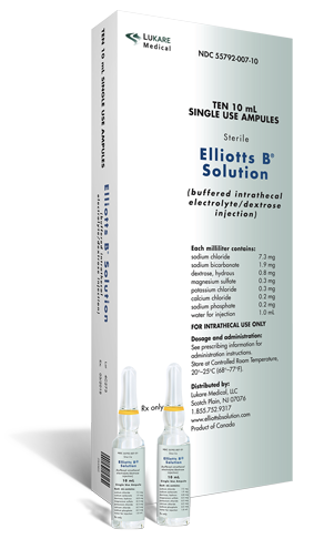 Official site for Elliotts B Solution (buffered intrathecal electrolyte ...